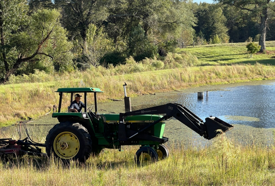 Tractor in Action